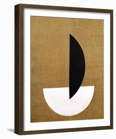 Circular Segment, 1921-Laszlo Moholy-Nagy-Framed Giclee Print