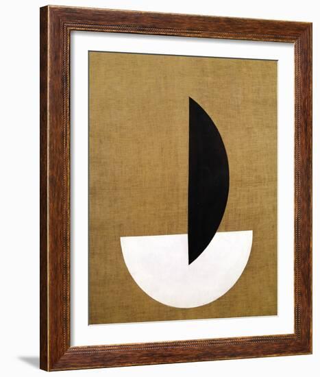 Circular Segment, 1921-Laszlo Moholy-Nagy-Framed Giclee Print