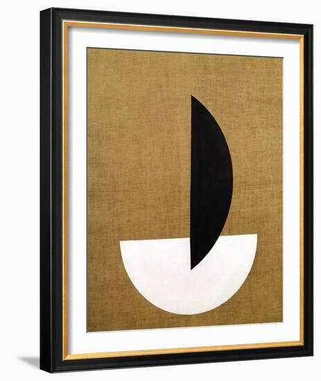 Circular Segment, 1921-Laszlo Moholy-Nagy-Framed Giclee Print