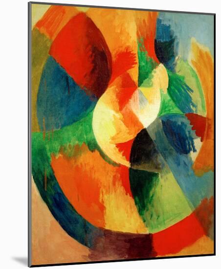 Circular Shapes, 1912/13-Robert Delaunay-Mounted Giclee Print