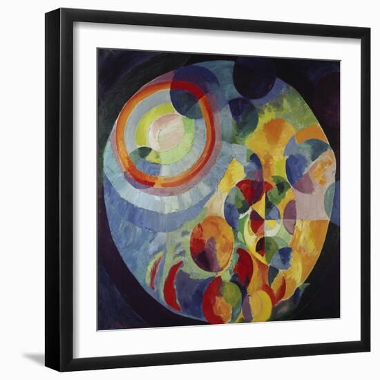 Circular Shapes, Sun and Moon, 1912/31-Robert Delaunay-Framed Giclee Print