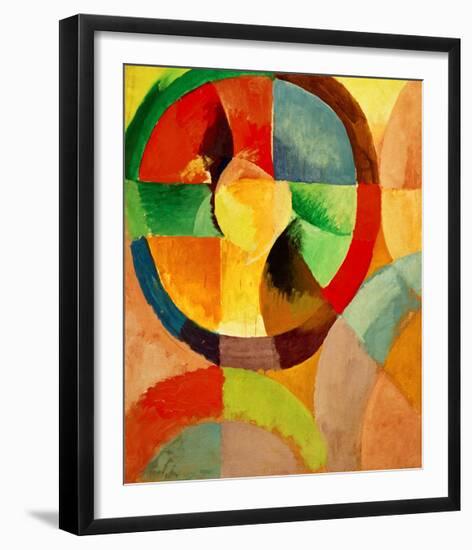 Circular Shapes, Sun No.1, 1912-Robert Delaunay-Framed Giclee Print