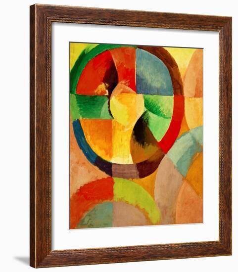 Circular Shapes, Sun No.1, 1912-Robert Delaunay-Framed Giclee Print