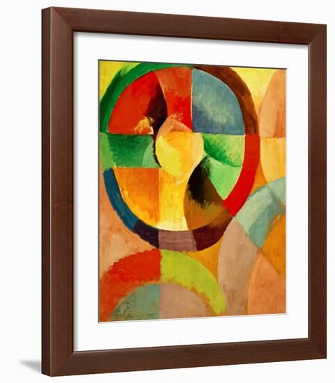 Circular Shapes, Sun No.1, 1912-Robert Delaunay-Framed Giclee Print