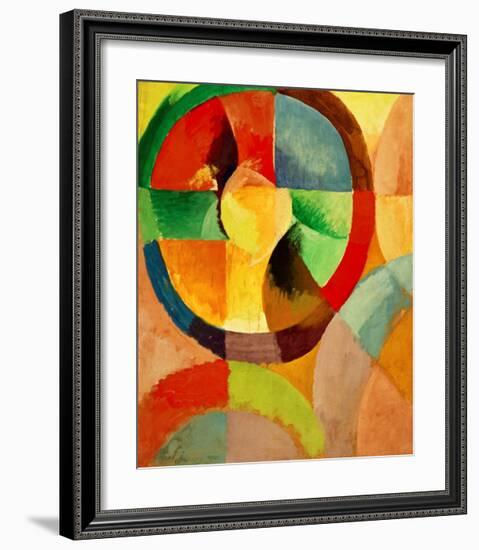 Circular Shapes, Sun No.1, 1912-Robert Delaunay-Framed Giclee Print