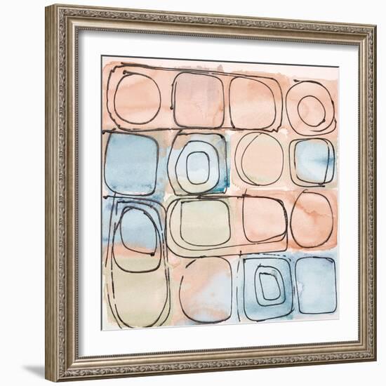 Circular Square Blend-Lanie Loreth-Framed Art Print