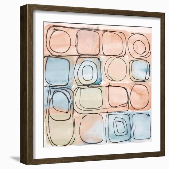 Circular Square Blend-Lanie Loreth-Framed Art Print