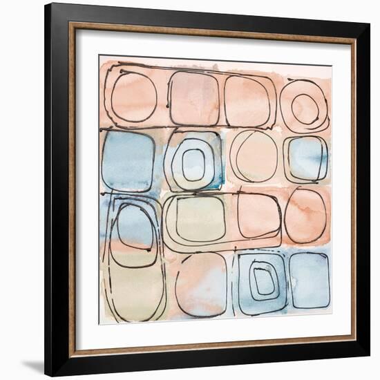 Circular Square Blend-Lanie Loreth-Framed Art Print