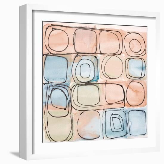 Circular Square Blend-Lanie Loreth-Framed Art Print