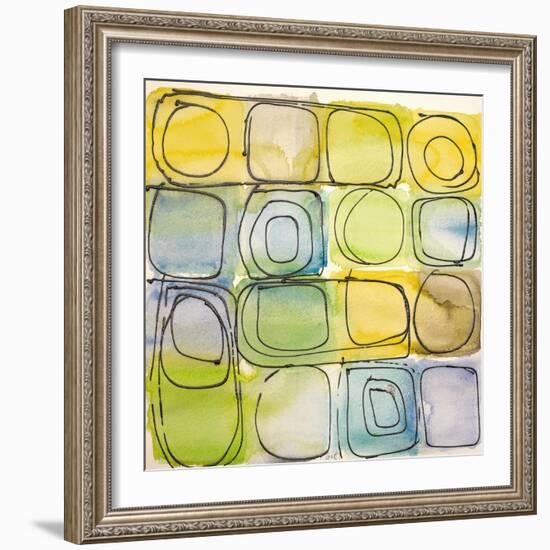 Circular Square II-Lanie Loreth-Framed Art Print