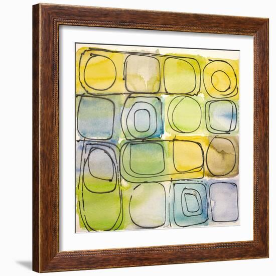 Circular Square II-Lanie Loreth-Framed Art Print