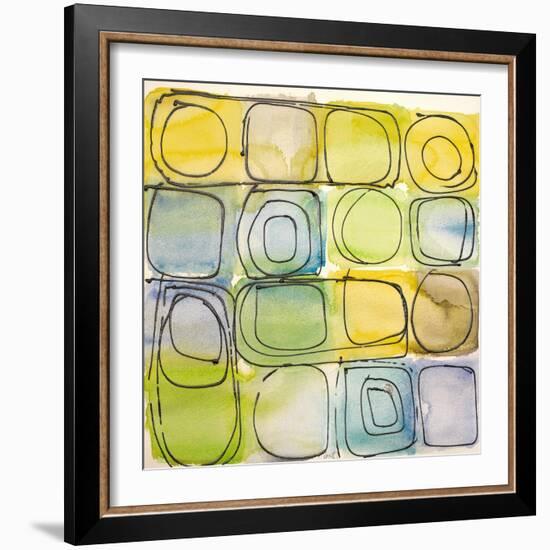 Circular Square II-Lanie Loreth-Framed Art Print