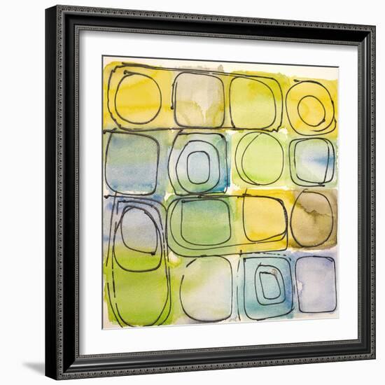 Circular Square II-Lanie Loreth-Framed Art Print