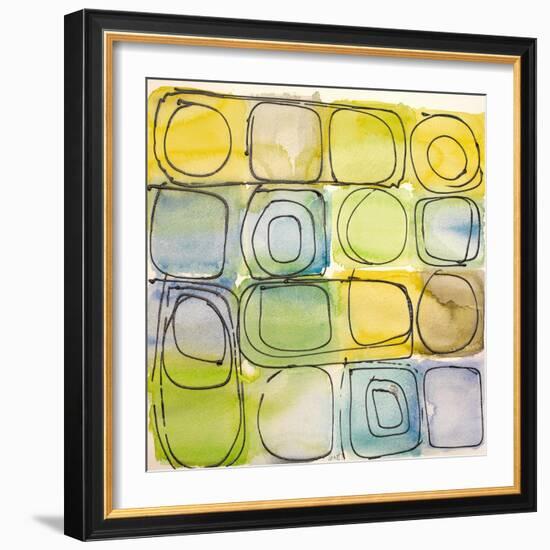 Circular Square II-Lanie Loreth-Framed Art Print