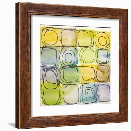 Circular Square II-Lanie Loreth-Framed Art Print