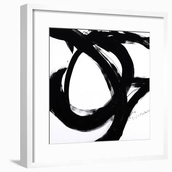 Circular Strokes I-Megan Morris-Framed Art Print