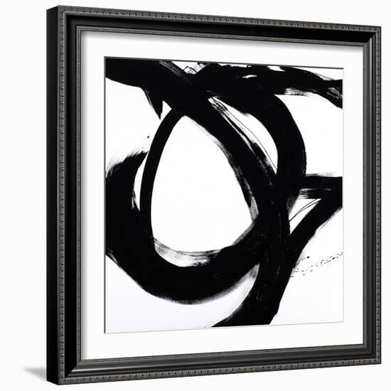 Circular Strokes I-Megan Morris-Framed Art Print