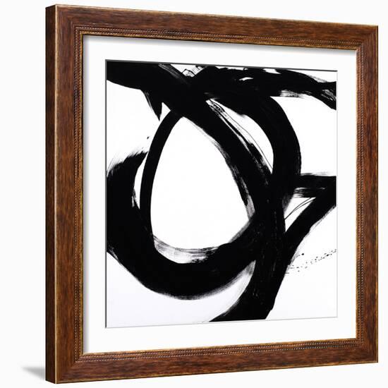 Circular Strokes I-Megan Morris-Framed Premium Giclee Print