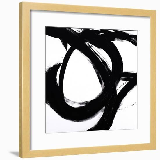 Circular Strokes I-Megan Morris-Framed Premium Giclee Print