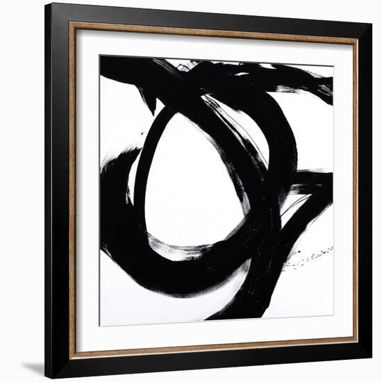 Circular Strokes I-Megan Morris-Framed Premium Giclee Print