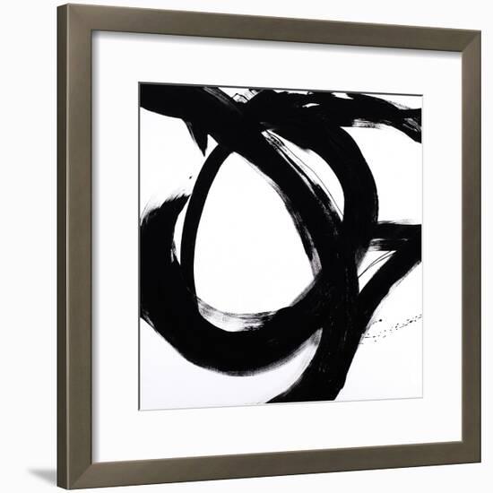 Circular Strokes I-Megan Morris-Framed Premium Giclee Print