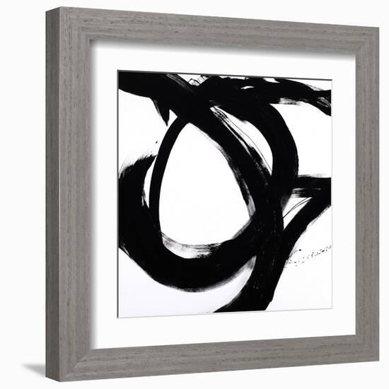 Circular Strokes I-Megan Morris-Framed Art Print