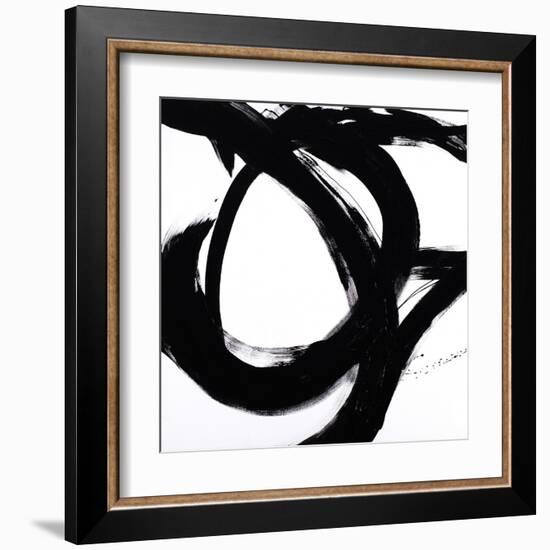 Circular Strokes I-Megan Morris-Framed Art Print