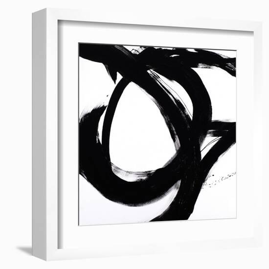 Circular Strokes I-Megan Morris-Framed Art Print