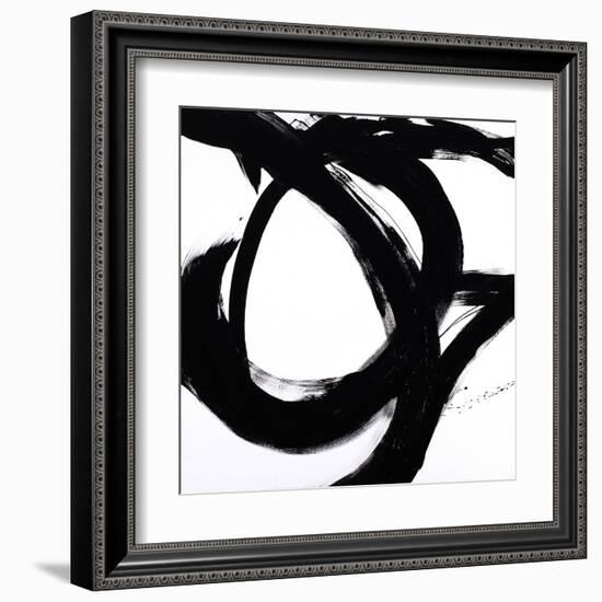 Circular Strokes I-Megan Morris-Framed Art Print