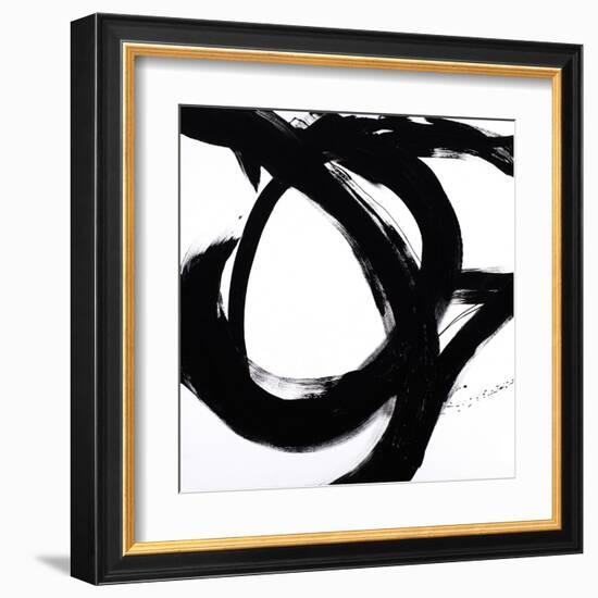 Circular Strokes I-Megan Morris-Framed Art Print