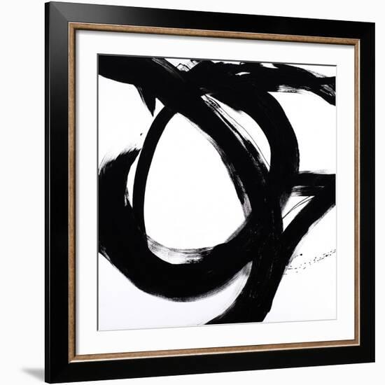 Circular Strokes I-Megan Morris-Framed Giclee Print