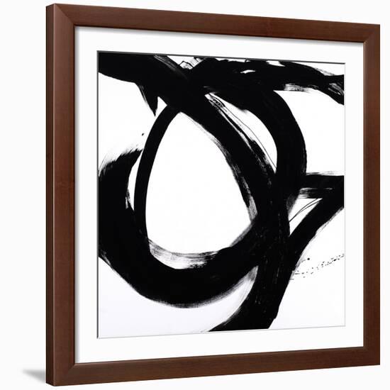 Circular Strokes I-Megan Morris-Framed Giclee Print