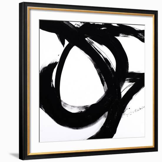 Circular Strokes I-Megan Morris-Framed Giclee Print