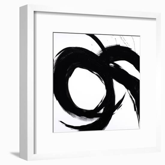 Circular Strokes II-Megan Morris-Framed Art Print