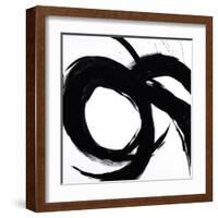 Circular Strokes II-Megan Morris-Framed Art Print
