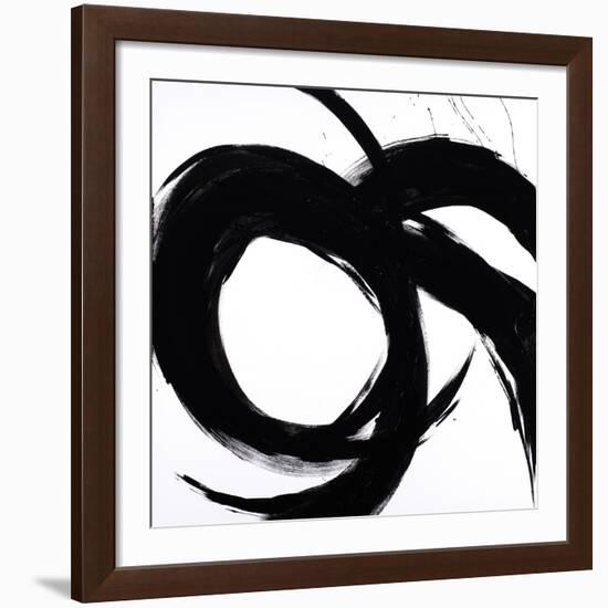 Circular Strokes II-Megan Morris-Framed Giclee Print