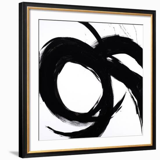 Circular Strokes II-Megan Morris-Framed Giclee Print