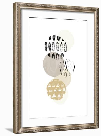 Circular Synergy III-June Vess-Framed Art Print
