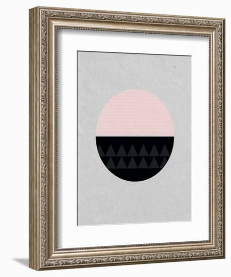 Circular-Seventy Tree-Framed Giclee Print