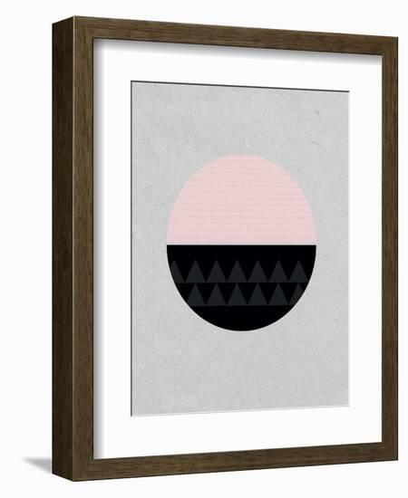 Circular-Seventy Tree-Framed Giclee Print