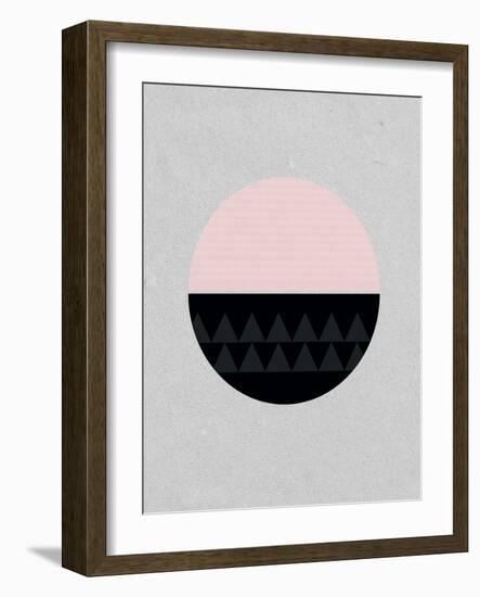 Circular-Seventy Tree-Framed Giclee Print