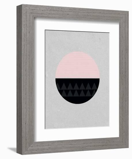 Circular-Seventy Tree-Framed Giclee Print