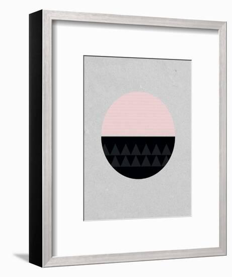 Circular-Seventy Tree-Framed Giclee Print