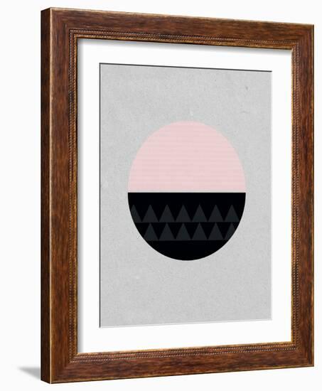 Circular-Seventy Tree-Framed Giclee Print