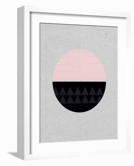 Circular-Seventy Tree-Framed Giclee Print