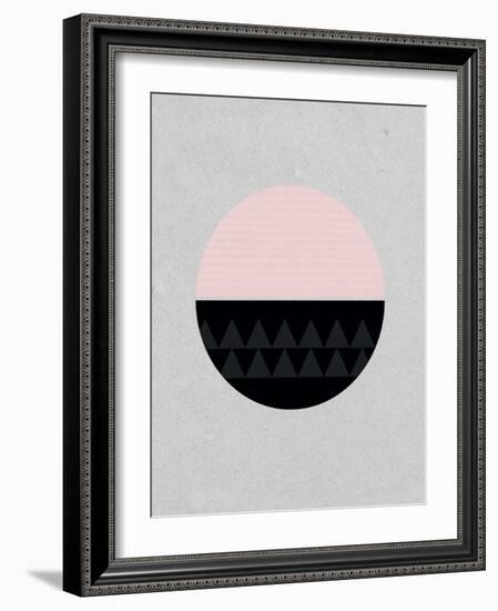 Circular-Seventy Tree-Framed Giclee Print