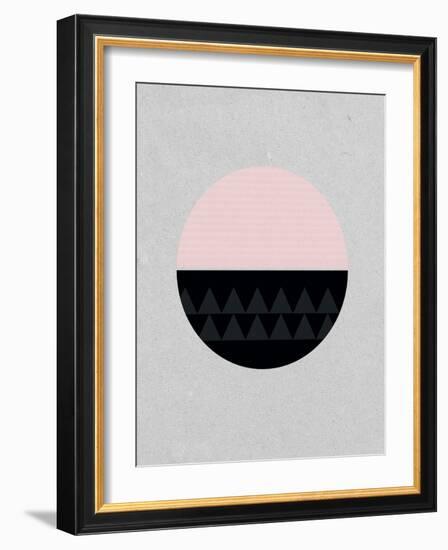 Circular-Seventy Tree-Framed Giclee Print