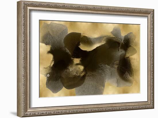 Circulate on Gold-Hannah Carlson-Framed Art Print