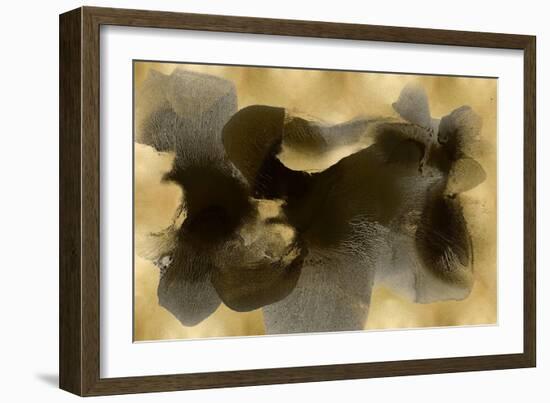 Circulate on Gold-Hannah Carlson-Framed Art Print