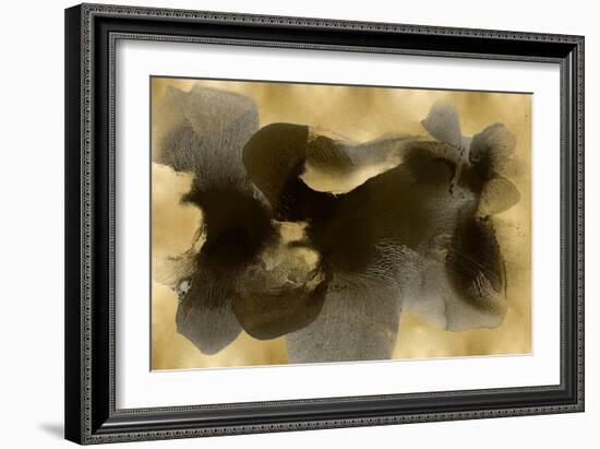 Circulate on Gold-Hannah Carlson-Framed Art Print